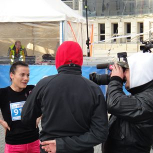 Lucia Janečková, vítězka na 10 km