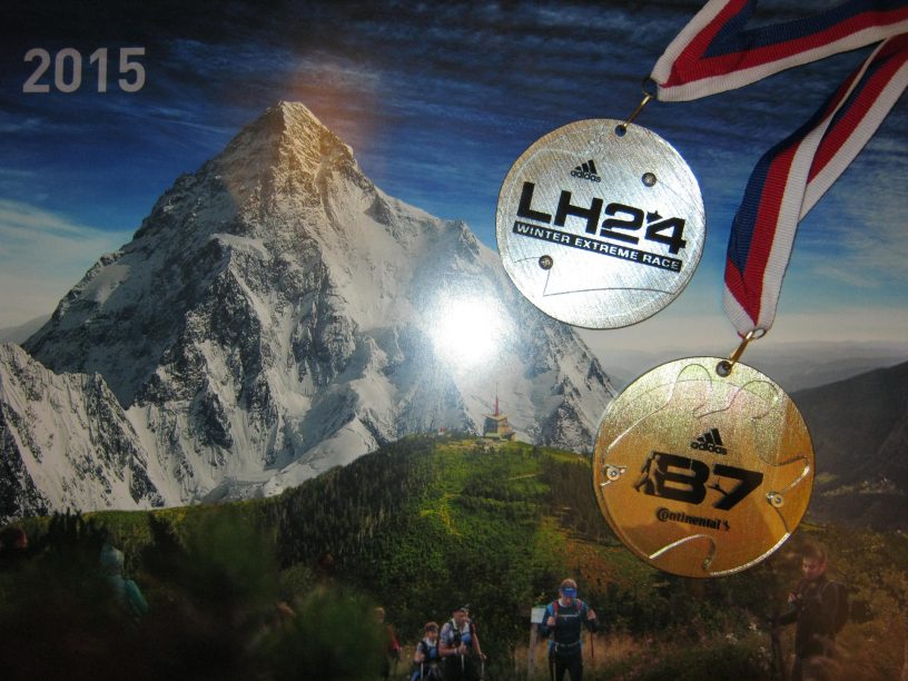 Zlatá medaile z B7 a stříbrná z LH24