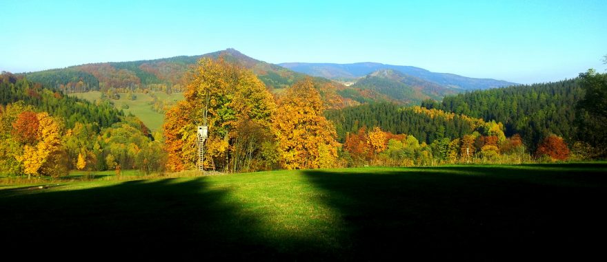 Jeseníky: běžecká trasa ze sedla Ramzová - přes Lesní bary až na Smrk!
