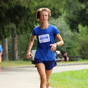 Vítězka půlmaratonu Radka Churáňová