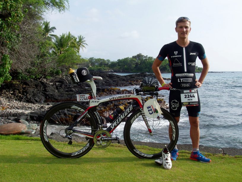 Petr Soukup na Ironman Hawai