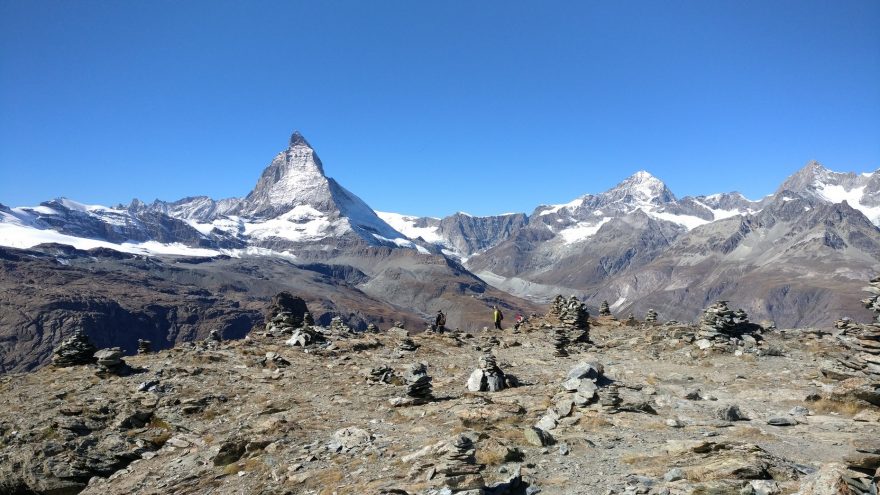 pohled na Matterhorn od Gornergratu