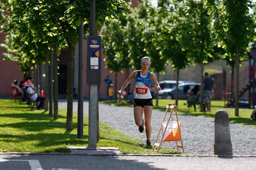 Tereza Jánošíková na sprintu