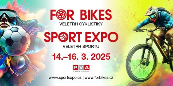 Veletrhy FOR BIKES a SPORT EXPO přinesou adrenalin i příležitosti ke sportování